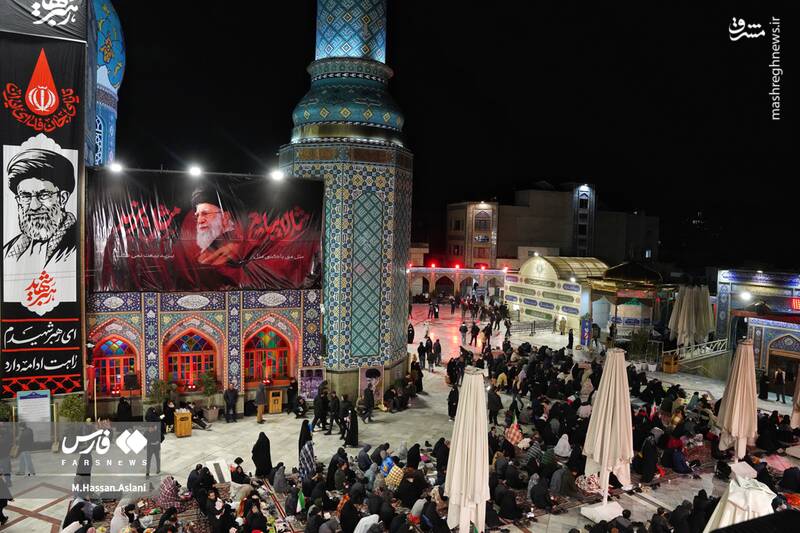 شب قدر در امامزاده صالح همزمان با انتخاب رهبر جدید