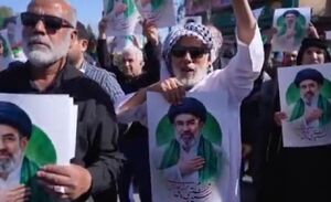 فداییان امام خامنه‌ای در اهواز به صف شدند