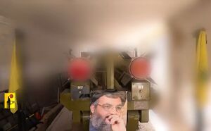 تصاویری از حمله موشکی حزب الله به پایگاه الرمله ارتش اسرائیل