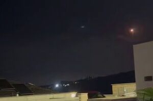 تقابل راکت‌ها حزب الله با سامانه گنبد آهنین در شمال اسرائیل