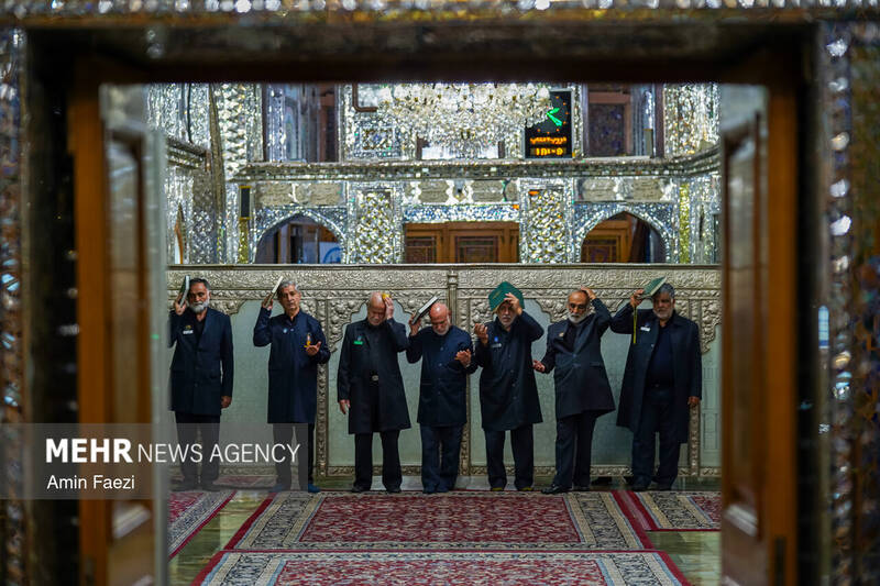 احیای شب بیست و یکم ماه مبارک رمضان در شیراز