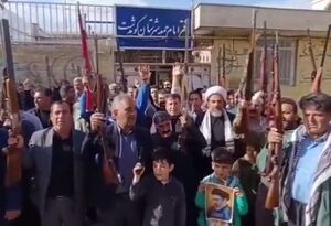 فیلم/ بیعت عشایر برنو به دست لرستان با رهبر انقلاب