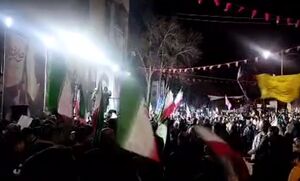فیلم/ شعار لری خرم‌آبادی‌ها در کف خیابان