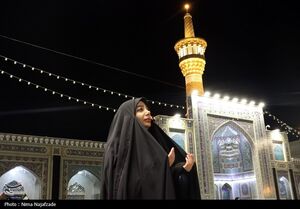 عکس/ مراسم احیای شب بیست و سوم ماه رمضان در حرم رضوی