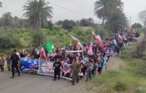 خروش اهالی رودان در روز قدس