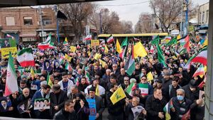 عکس/ مراسم باشکوه راهپیمایی روز قدس در ارومیه