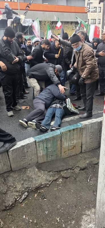 تصویری از شهید امروز راهپیمایی روز قدس