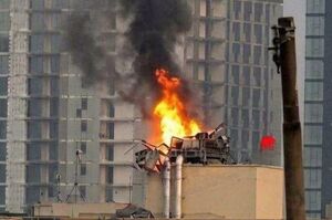 انهدام رادار مستقر روی ساختمان سفارت آمریکا در بغداد
