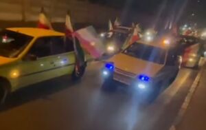 یکی از بزرگترین کاروان‌های خودرویی در تهران