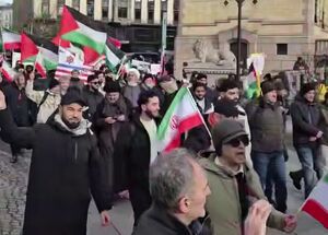 فیلم/ تجمع ایران‌دوستان با شرف در اسلو
