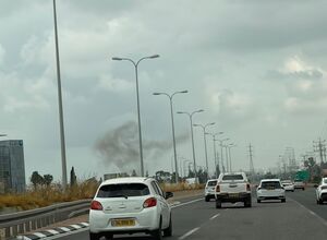 اولین تصاویر از اصابت‌ها در سرزمین‌های‌اشغالی