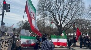 فیلم/ بوسه بر پرچم ایران در قلب مونیخ