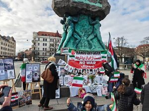 یادبود کودکان شهید ایرانی در مالمو سوئد