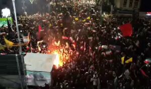 فیلم/ چهارشنبه‌سوری مردم ارومیه کمر ضدانقلاب را شکست