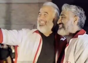 فیلم/ لباس هلال احمر بر تن بازیگر محبوب رفت