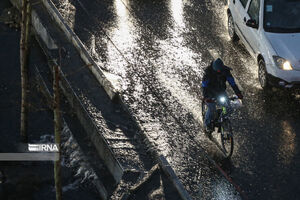 تداوم بارش باران در تهران