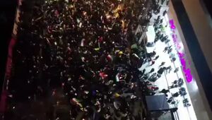 تصاویر هوایی حضور کرمانشاهی‌ها در بیستمین شب