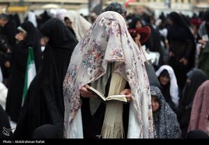 عکس/ اقامه نماز عید فطر در همدان