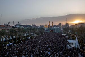 عکس/ اقامه باشکوه نماز عید فطر در بهشت روی زمین