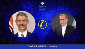 گفتگوی تلفنی وزرای امور خارجه ایران و هند