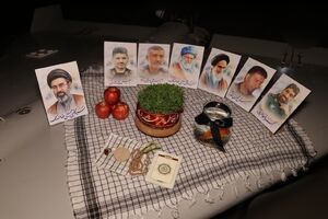 سفره ویژه هفت‌سین بچه‌های هوافضای سپاه را ببینید