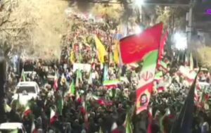 فیلم/ مردم ارومیه فریادهای انتقام‌خواهی سر دادند