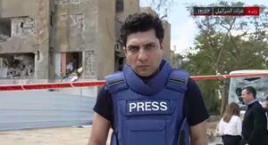 فیلم/ گزارش زنده خبرنگار بی‌بی‌سی از جهنم اسرائیل