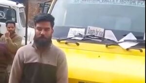 فیلم/ جوان کشمیری کامیونش را برای ایران فروخت