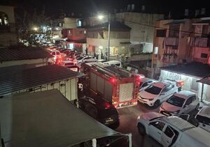 سقوط ترکش در منطقه الجدیده در نزدیکی عکا