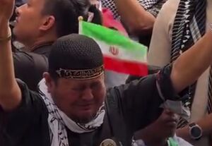فیلم/ تجمع مسلمانان تایلند در حمایت از ایران