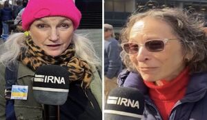 پیام دو بانوی آمریکایی: با جنگ و بمباران ایران مخالفیم 