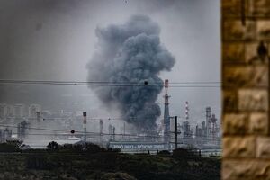 صهیونیست‌ها: تأسیسات نفتی حیفا آسیب جدید دید