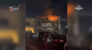 تصاویری از حملات به مقر تروریست‌های آمریکایی در اربیل
