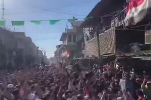عراقی‌ها با شعارهای دشمن شکن راهی جام‌جهانی شدند