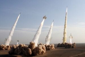 عکس/ عملیات موشک صورتی از قلب تهران!