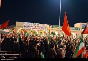 وداع با شهید امیر سپهبد موسوی در امامزاده موسی مبرقع قم