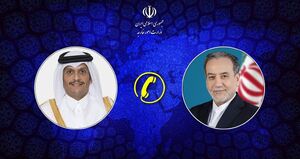 وزیران امور خارجه ایران و قطر گفت‌وگو کردند