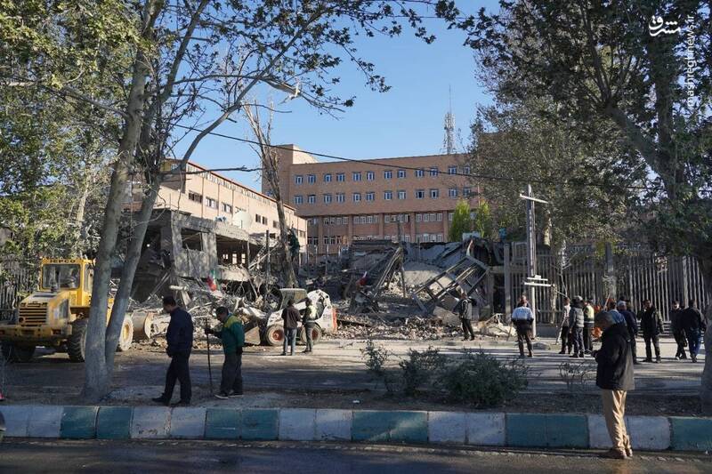 اولین تصاویر از حمله دشمن خبیث به دانشگاه شریف تهران