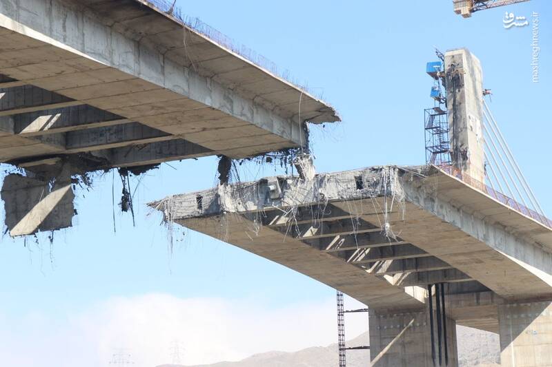 عکس/ بازدید وزیر راه از پل B۱ کرج