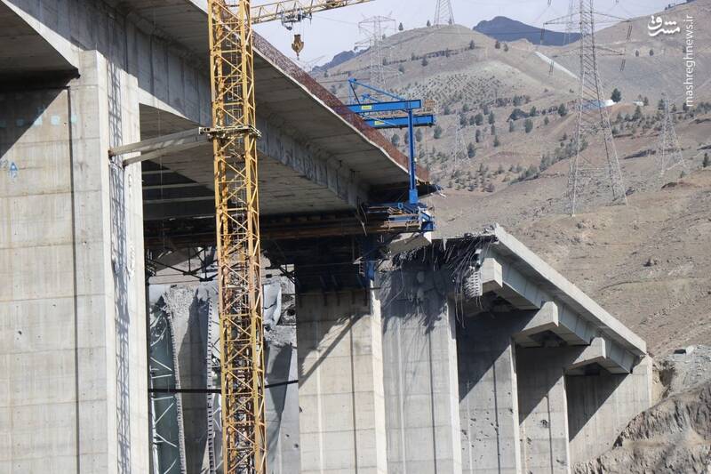 عکس/ بازدید وزیر راه از پل B۱ کرج