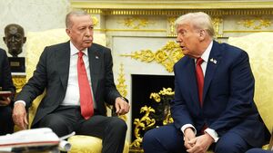 گفت‌وگوی تلفنی اردوغان و ترامپ درباره آتش‌بس
