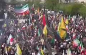 خروش جمعیت در خیابان کشوردوست