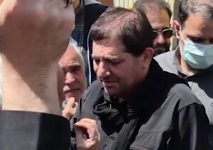 فیلم/ حضور مخبر در مراسم اربعین رهبر شهید انقلاب