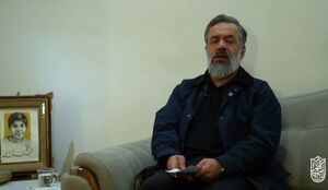 فیلم/ روضه حاج محمود کریمی برای رهبر انقلاب در خانه شهید شمقدری