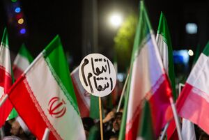عکس/ شب اربعین رهبر شهید در قزوین