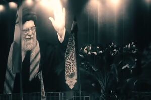 تصاویر هوایی از عزاداری مردم استان البرز در اربعین رهبر شهید انقلاب