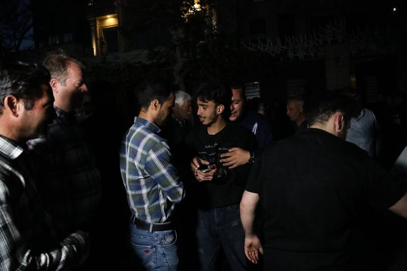 ریزش آوار در مشهد