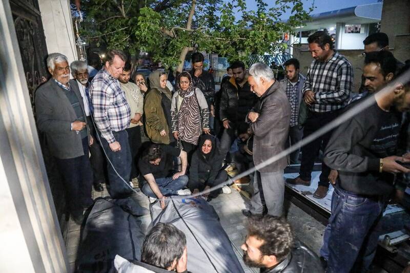 ریزش آوار در مشهد