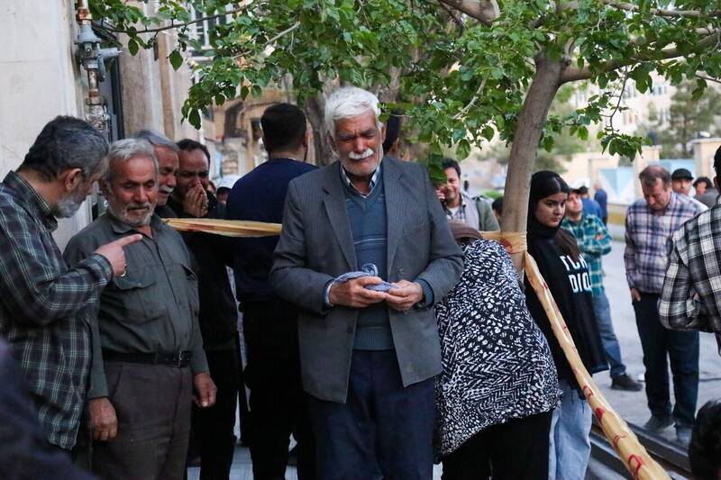 ریزش آوار در مشهد