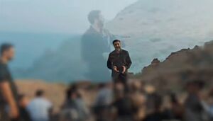 فیلم/ نوحه‌خوانی نریمانی در جمع مدافعان تنگه هرمز